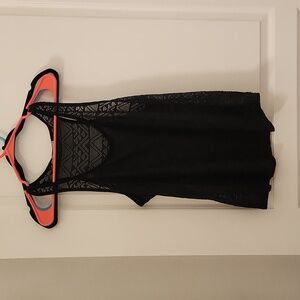 Mesh racerback tank top